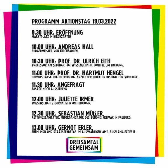 dreisamtal gemeinsam - Gefahr für den lokalen Frieden