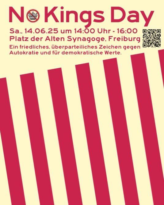 "No Kings Day" - die links/grün radikale Szene demonstriert