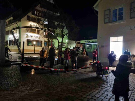 Demo gegen Coronamaßnahmen