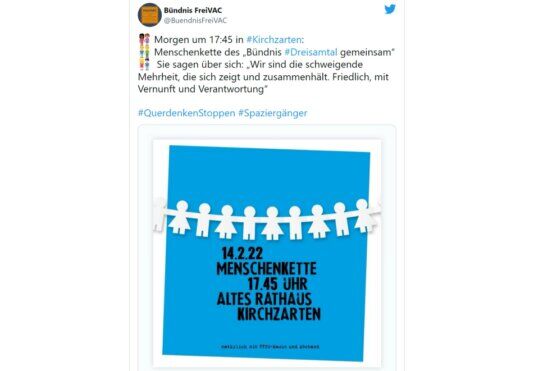 FreiVAC macht mobil gegen die Freiheit